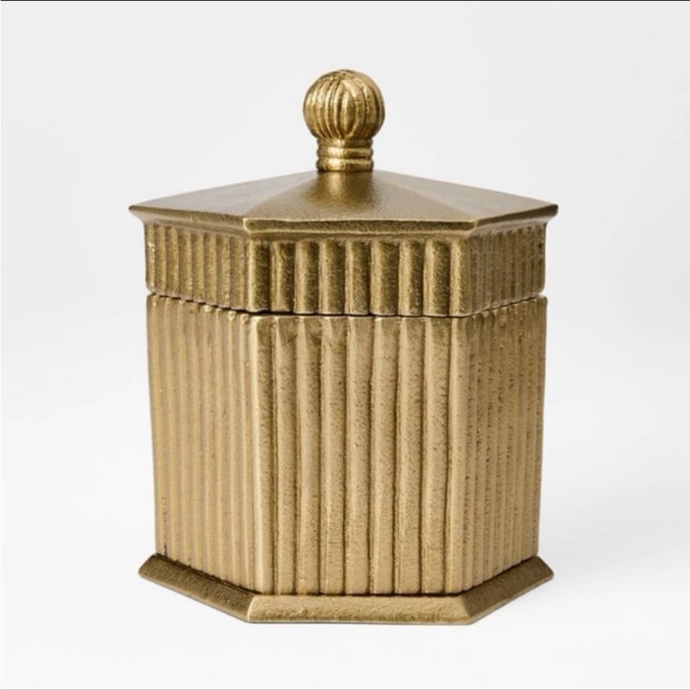 Studio McGee Vintage Metal Decorative Box - Threshold